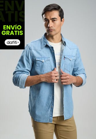 Camisa Denim Levi's Índigo Claro Levis