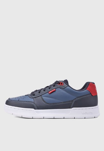 Tenis Lifestyle Azul-Blanco-Rojo Levi's La Jolla