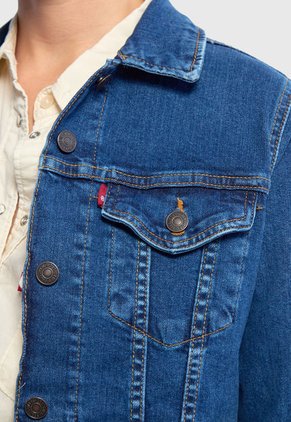 Chaqueta Levi's The Truker Original Índigo Oscuro