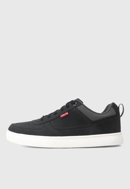 Tenis Lifestyle Negro-Gris-Blanco Levi's Liam