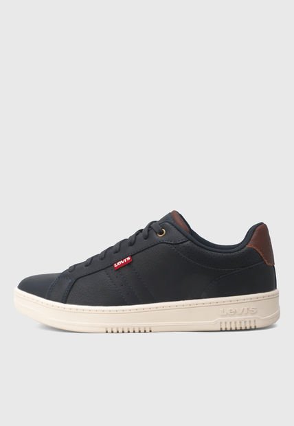 Tenis Lifestyle Azul-Marfil-Café Levi's Carson