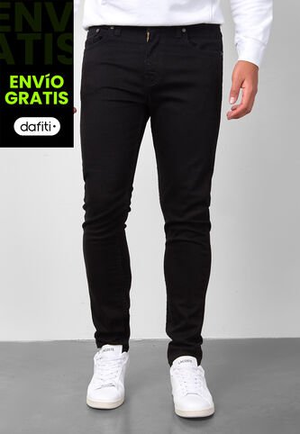 Jean Levi's 512 Slim Taper Fit Negro Levis
