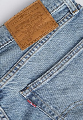 Jean Levi's 505 Regular Fit Índigo Claro