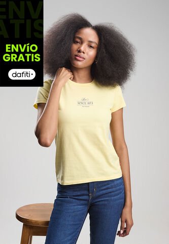 Camiseta Levi's Amarillo Levis