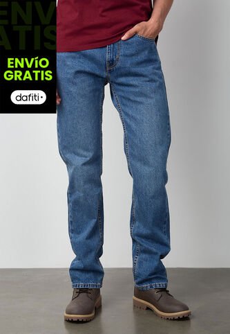 Jean Levi's 505 Regular Fit Índigo Claro Levis