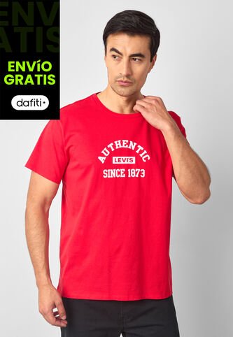 Camiseta Levi's Rojo Levis