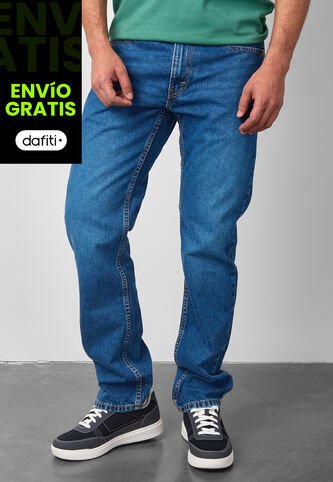 Jean Levi's 514 Straight Fit Índigo Medio Levis