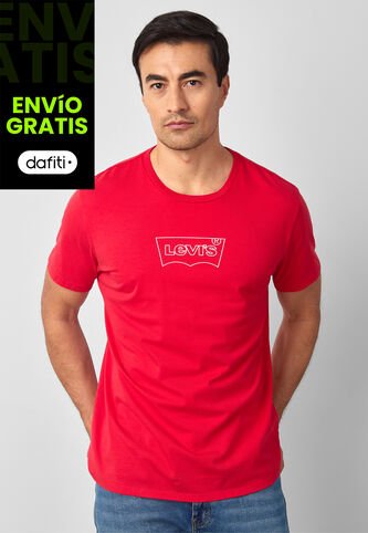 Camiseta Levi's Rojo Levis