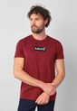 Camiseta Levi's Graphic Borgoña de Levis