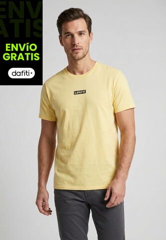 Camiseta Levi's Amarillo Levis