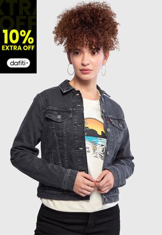 Chaqueta Levi's Truker Original Negro Levis
