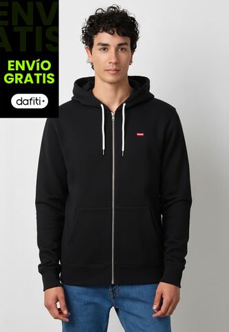 Hoodie Levi's Negro Levis