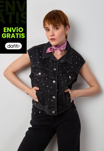 Chaleco Levi's Shrunken 90s Negro Levis