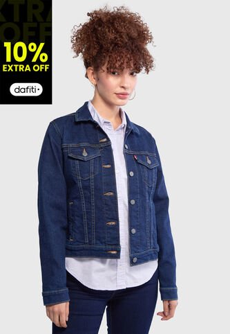 Chaqueta Levi's The Truker Original Índigo Oscuro Levis