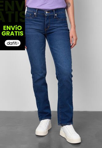 Jean Levi's 314 Shaping Straight Fit Índigo Medio Levis