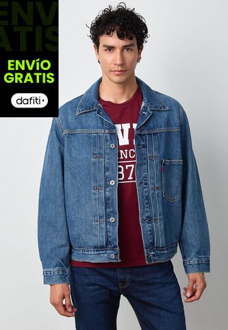 Chaqueta Denim Levi's Trucker Índigo Medio Levis