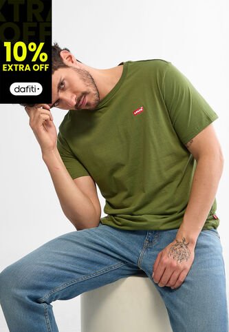 Camiseta Levi's Verde Oliva Levis