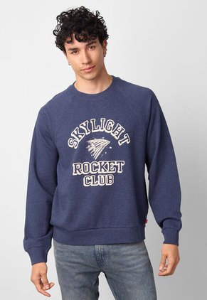 Buzo Levi's Raglan Graphic Azul