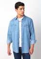 Camisa Denim Levi's Classic Western Índigo Claro de Levis