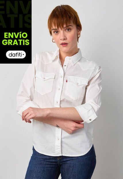 Camisa Levi's The Ultimate Western Blanco