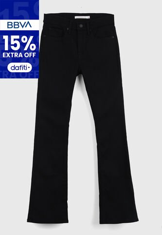Jean Levi's 315 Shaping Bootcut Fit Negro Levis