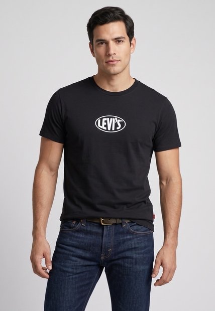 Camiseta Levi's Negro