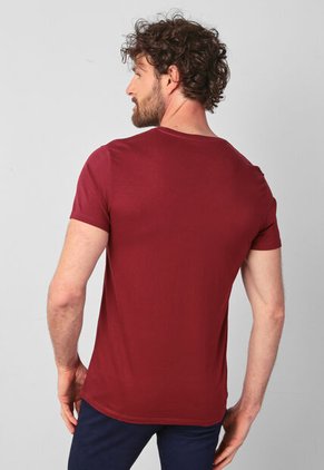 Camiseta Levi's Graphic Borgoña