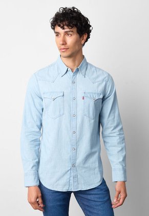 Camisa Levi's Barstow Índigo Claro