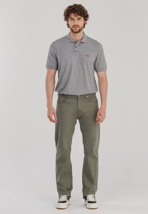 Pantalón Verde Oliva Levi's 505 Regular Fit