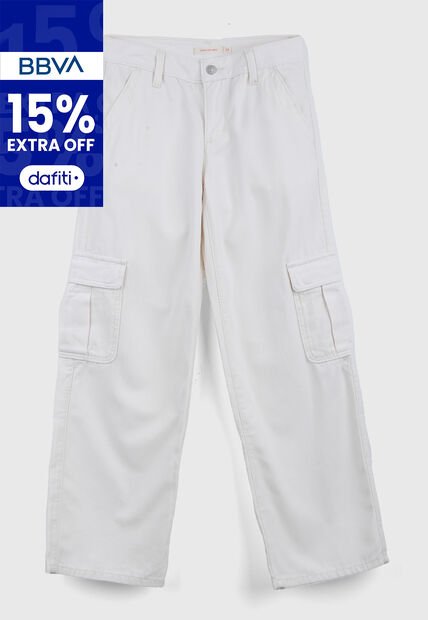 Jean Cargo Levi's Superlow Fit Marfil