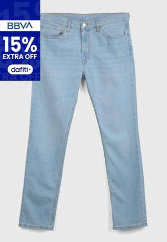 Jean Levi's 511 Slim Fit Índigo Claro Levis