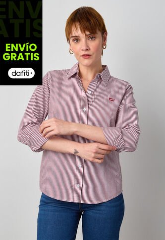 Camisa Levi's The Classic Vinotinto Levis