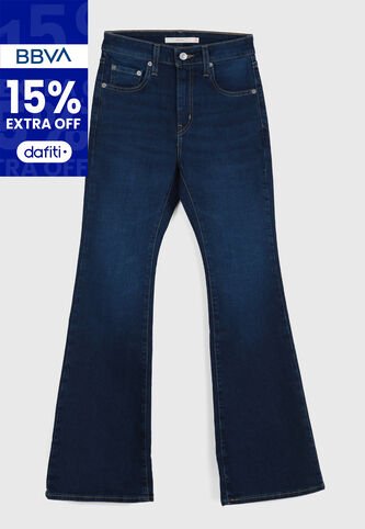 Jean Levi's 726 Flare Fit índigo Medio Levis