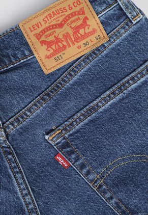 Jean Levi's 511 Slim Fit Índigo Medio