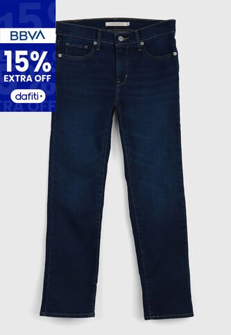 Jean Levi's 314 Shaping Straight Fit Índigo Oscuro Levis