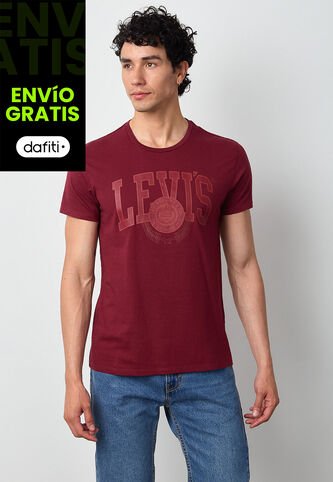 Camiseta Levi's Vinotinto Levis