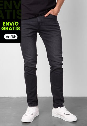 Jean Levi's 512 Slim Taper Fit Gris Oscuro Levis