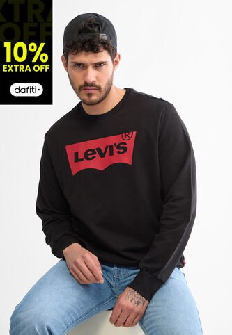 Buzo Negro-Rojo Levi's Levis