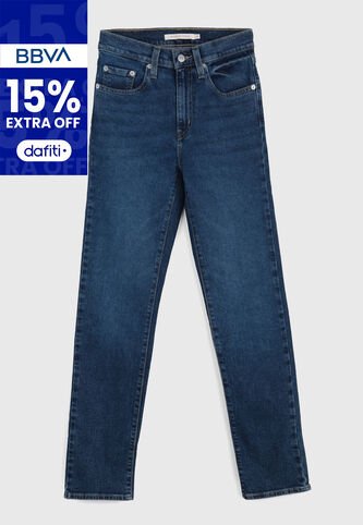 Jean Levi's 724 Slim Straight Fit Índigo Oscuro Levis