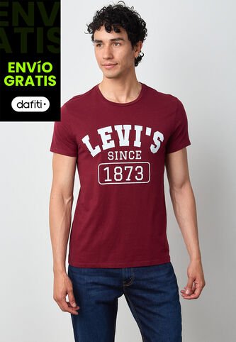 Camiseta Levi's Vinotinto Levis