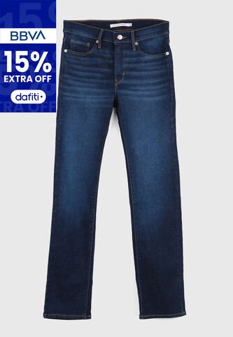 Jean Levi's 314 Shaping Straight Fit Índigo Oscuro Levis