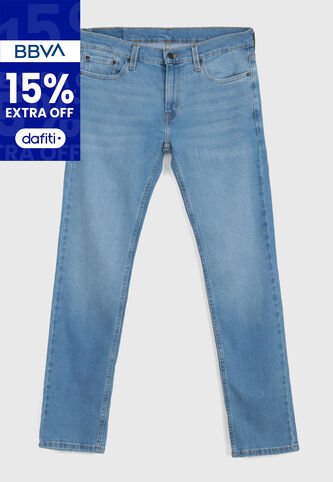 Jean Levi's 511 Slim Fit Índigo Claro Levis
