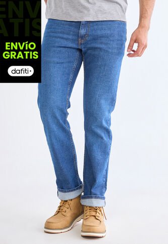 Jean Levi's 514 Straight Fit Índigo Medio Levis