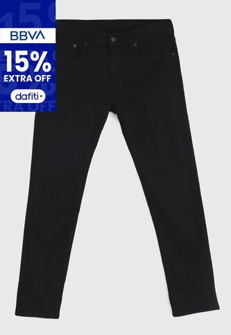 Jean Levi's 502 Taper Fit Negro Levis