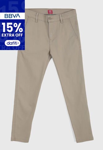 Pantalón Levi's XX Chino Slim Taper Fit Beige Levis