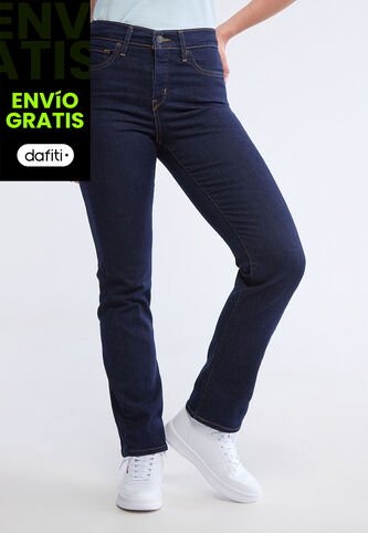 Jean Levi's 314 Shaping Straight Fit Índigo Oscuro Levis