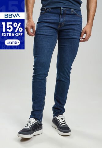 Jean Levi's 510 Skinny Fit Índigo Medio Levis