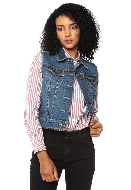 Chaleco Azul Levi's - Compra Ahora | Dafiti Colombia