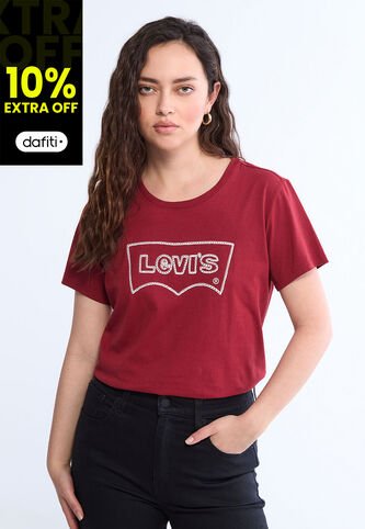 Camiseta Levi's Rojo Levis