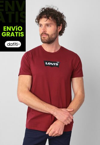 Camiseta Levi's Graphic Borgoña Levis